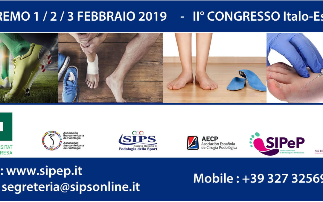 II° Congresso Europeo – Sanremo 1 – 3 Febbraio 2019